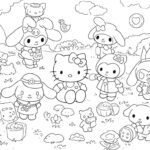 Kolorowanki Hello Kitty Island Adventure 21