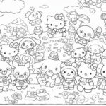 Kolorowanki Hello Kitty Island Adventure 23