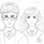 Kolorowanki Harry Potter 5