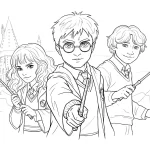 Kolorowanki Harry Potter 8