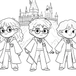 Kolorowanki Harry Potter 9