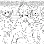 Kolorowanki Inazuma Eleven Go 10