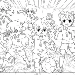 Kolorowanki Inazuma Eleven Go 15