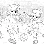 Kolorowanki Inazuma Eleven Go 16