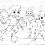 Kolorowanki Inazuma Eleven Go 17